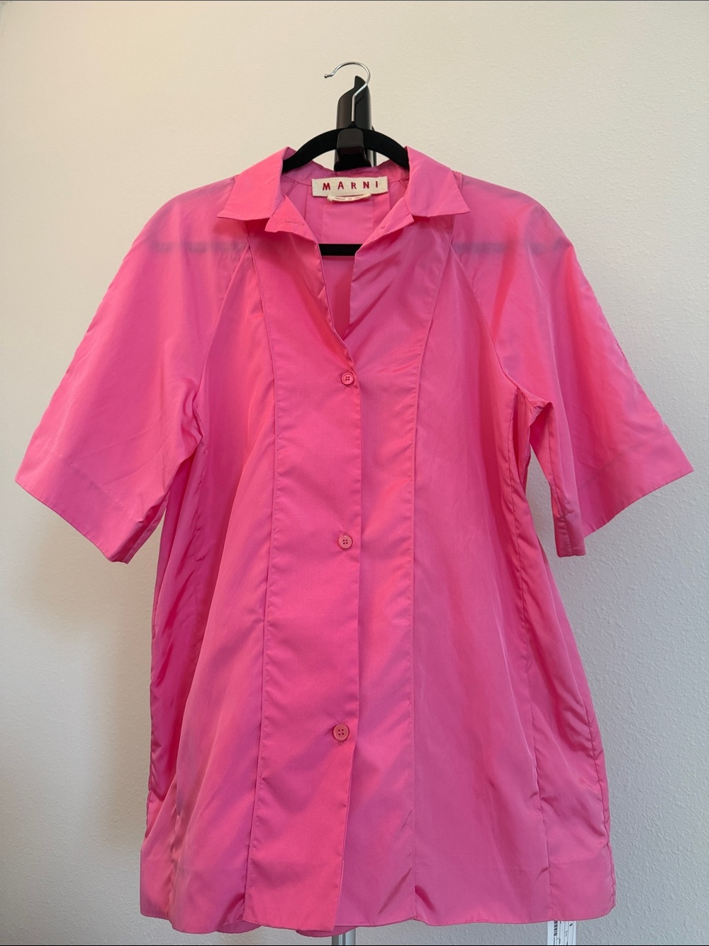 NWT - MARNI Made In Italy Button Up Silk Blend Blouse